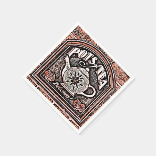 TEA SERVIETTE (Ecke)