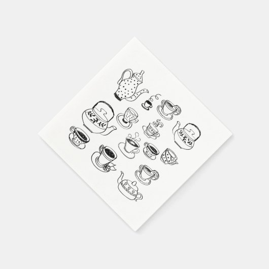 Tea Serviette (Ecke)