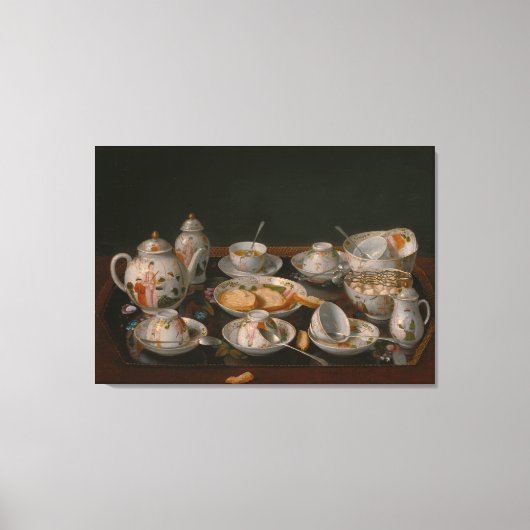 Tea-Set Leinwanddruck (Vorderseite)