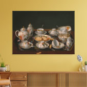 Tea-Set Leinwanddruck (Insitu (Wohnzimmer))