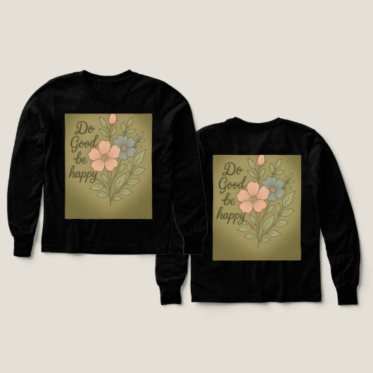 tea shirt (Design Vorder- & Rückseite)