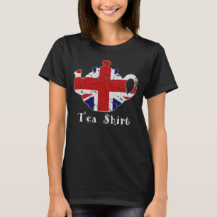 Tea-Shirt britisch UK Teekanne T-Shirt