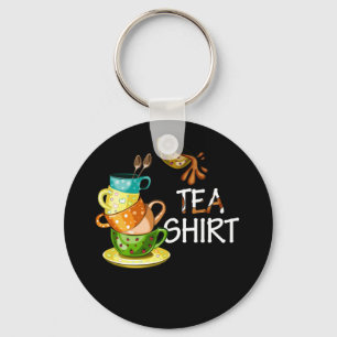 TEA-SHIRT PUN-Teakups in einer großen Anzahl von C Schlüsselanhänger