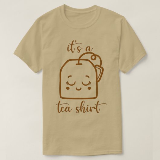Tea Shirt Tea Lover Shirt Tea Lover Geschenk (Design vorne)