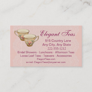 Tea Shoppe Tea House Karte optional Loyalty Punch
