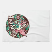 Tea Snob Fairy Geschirrtuch (Horizontal)
