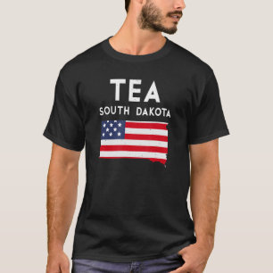 Tea South Dakota USA Staat America Travel South Da T-Shirt