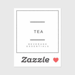 Tea Sticker