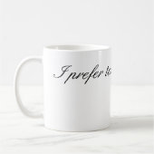 Tea-Tasse Kaffeetasse (Links)