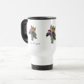 Tea-Tasse zum Anpassen oder Personalisieren Reisebecher (Vorderseite Links)