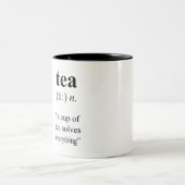 Tea-Tasse Zweifarbige Tasse (Mittel)