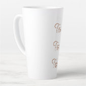 Tea Tea Tea | Einfache Stilschrift Typografie Milchtasse (Linke Ecke)