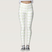 Tea Theanine Molecular Chemical Formel Leggings (Vorderseite)