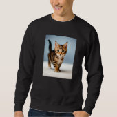 tea tiger kitten sweatshirt (Vorderseite)