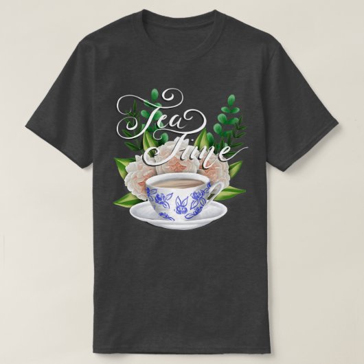 Tea Time 19 T-Shirt (Design vorne)