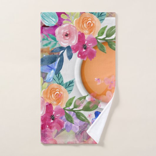 Tea Time Badhandtuch Set (Handtuch)