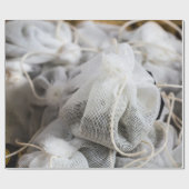 Tea Time Bag für Teeliebhaber Geschenkpapier (Flach)