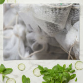 Tea Time Bag für Teeliebhaber Geschirrtuch (Gefaltet)