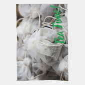 Tea Time Bag für Teeliebhaber Geschirrtuch (Vertikal)