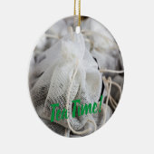 Tea Time Bag für Teeliebhaber Keramik Ornament (Rechts)