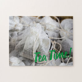 Tea Time Bag für Teeliebhaber Puzzle