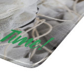 Tea Time Bag für Teeliebhaber Schneidebrett (Ecke)