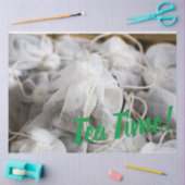 Tea Time Bag für Teeliebhaber Seidenpapier (Basteln)