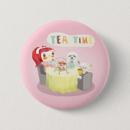 Tea Time Button