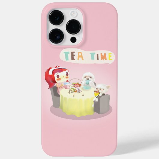 Tea Time Case-Mate iPhone Hülle (Rückseite)
