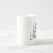 TEA TIME China Porzellan Spezialität Tasse Geschen (Vorderseite)