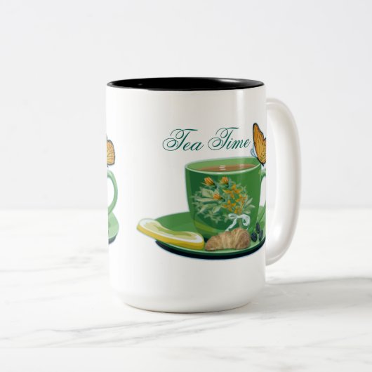 Tea Time Cup & Saucer Tasse (VorderseiteRechts)