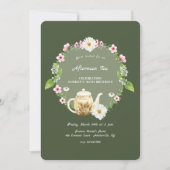 Tea Time Einladung (Vorderseite)