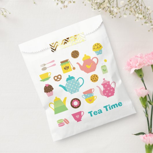 Tea Time Favor Bags Geschenktütchen (Versiegelt)