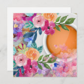 Tea Time Feiertagskarte (Vorne/Hinten)