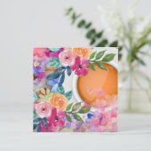 Tea Time Feiertagskarte (Stehend Vorderseite)