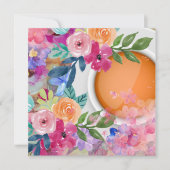 Tea Time Feiertagskarte (Vorderseite)