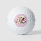 Tea Time Floral Golfball (Vorderseite)