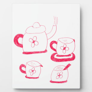 Tea Time Foto Plaque Fotoplatte