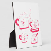 Tea Time Foto Plaque Fotoplatte (Seite)