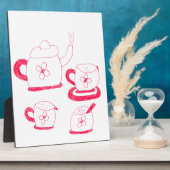 Tea Time Foto Plaque Fotoplatte (Seite)