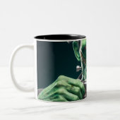 Tea Time Frankenstein Zweifarbige Tasse (Links)