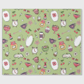 Tea Time Geschenkpapier (Flach)