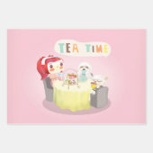 Tea Time Geschenkpapier Set (Vorderseite 3)