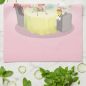 Tea Time Geschirrtuch (Gefaltet)
