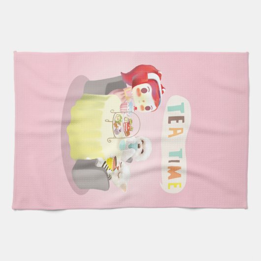 Tea Time Geschirrtuch (Horizontal)