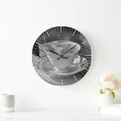 Tea Time Große Wanduhr (Zuhause)