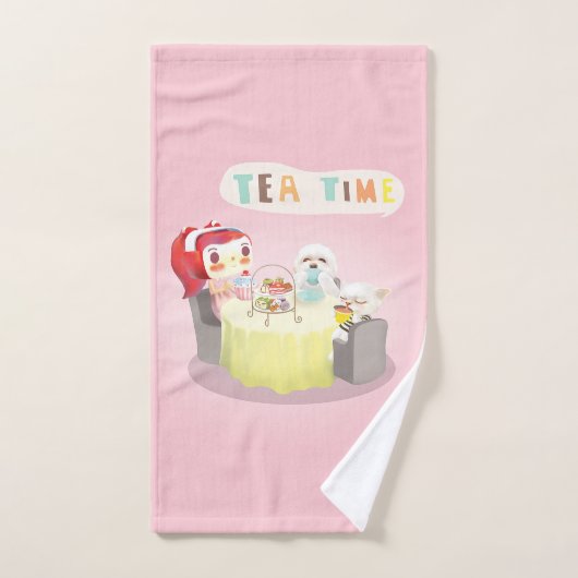 Tea Time Handtuch (Handtuch)