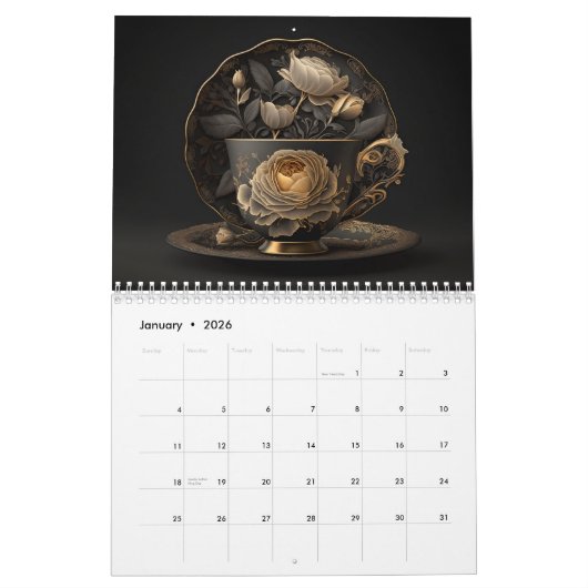 Tea Time II Kalender (Jan 2026)