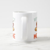 Tea Time is Me Time Relaxing Tea Lover Jumbo-Tasse (Rückseite)