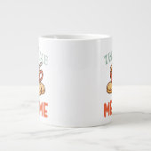 Tea Time is Me Time Relaxing Tea Lover Jumbo-Tasse (Vorderseite)